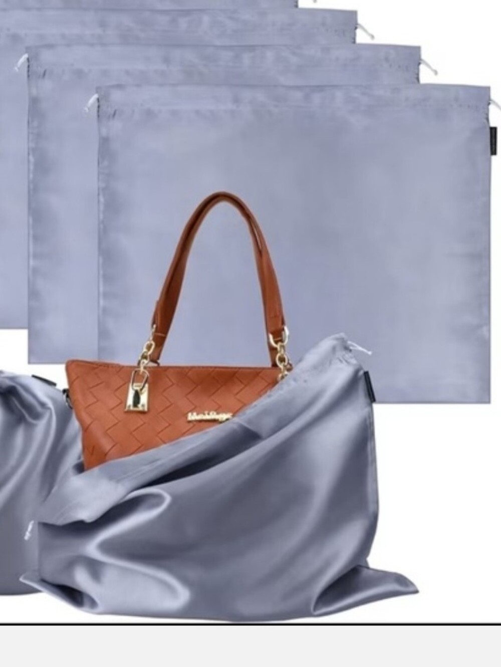 SATIN LIKE DUST BAGS Grey (3)